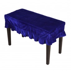 Universal práctico Pianos taburete Fundas para sillas pleuche decorado con macrame 55*35 cm para Pianos sola silla azul ali-17220564